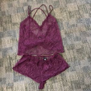 Victoria’s Secret lace set